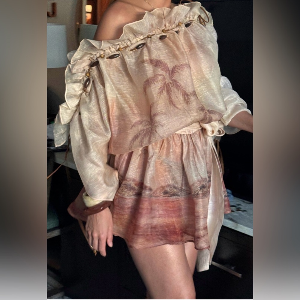 Zimmermann dress linen size 1. - Picture 4 of 8